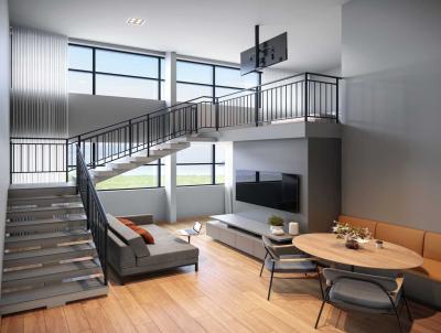 Loft para Venda, em Florianópolis, bairro Saco Grande, 1 dormitório, 2 banheiros